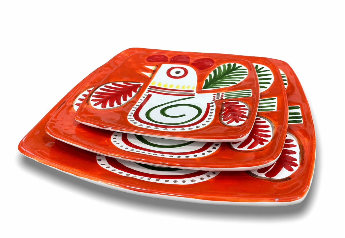 Caltanissetta Square Plate