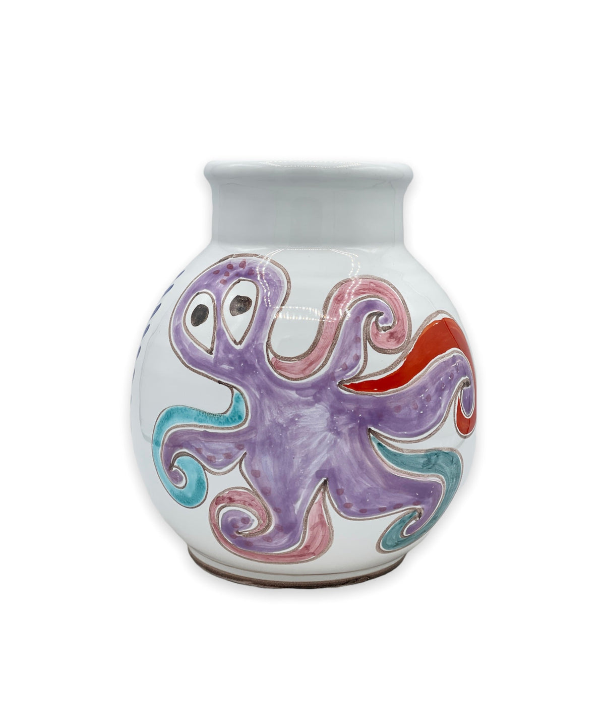 Fish And Octopus Vase