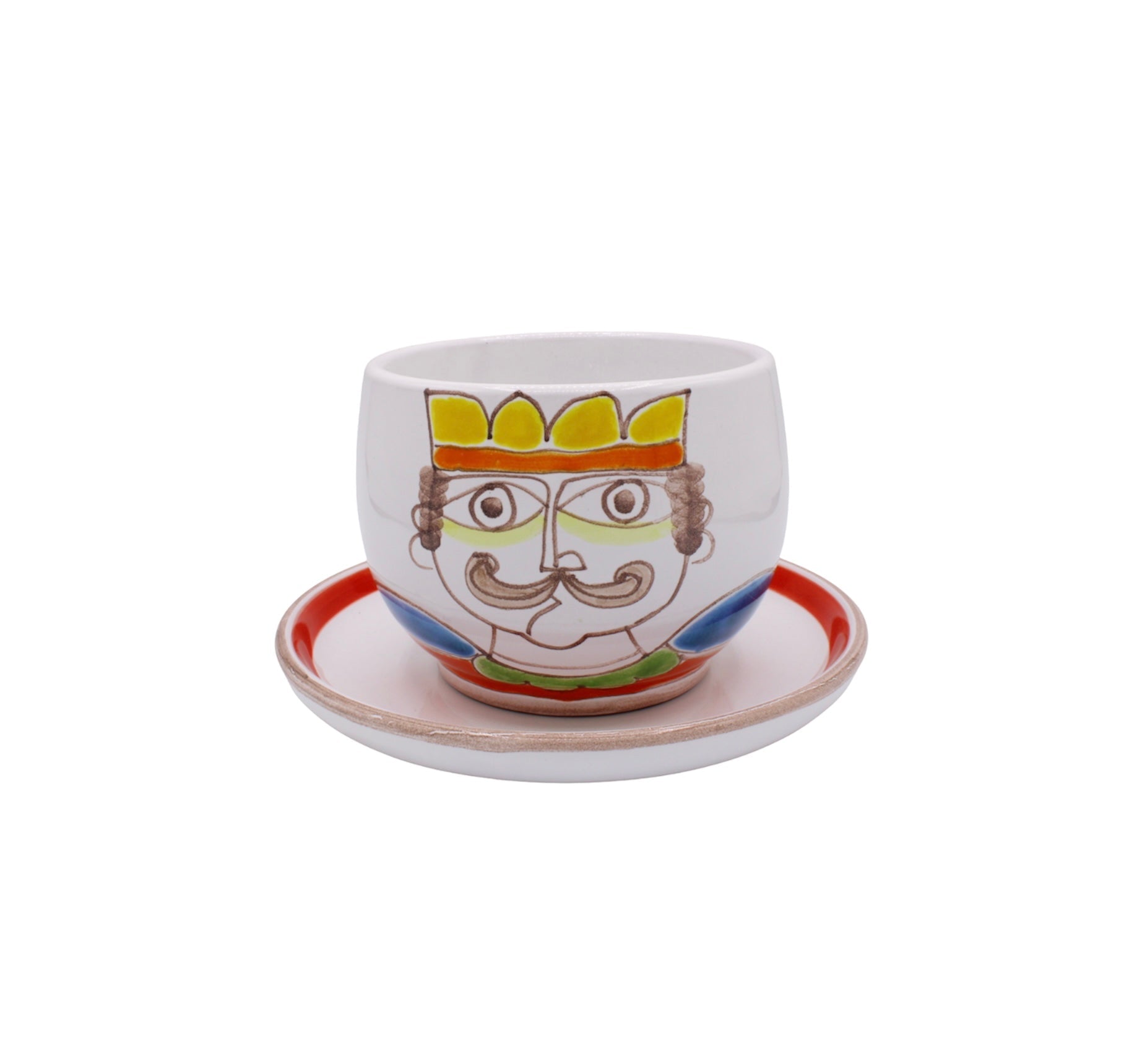 King cup and saucer